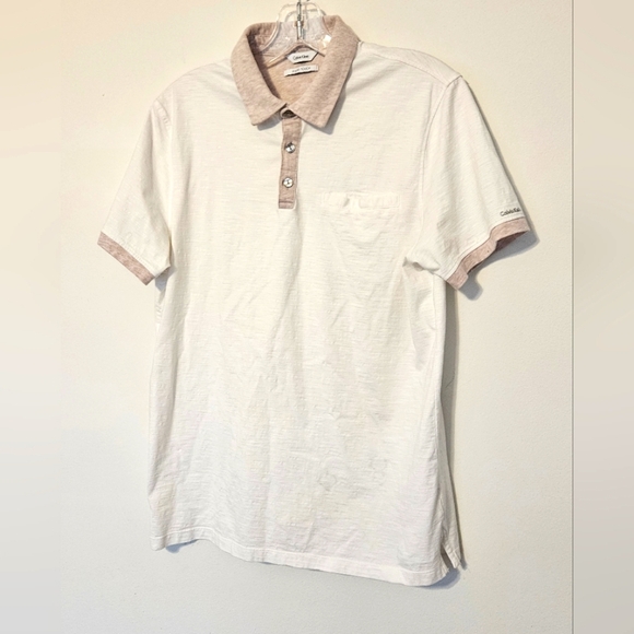 Calvin Klein Polo Liquid Touch Size Medium EUC - Picture 1 of 10